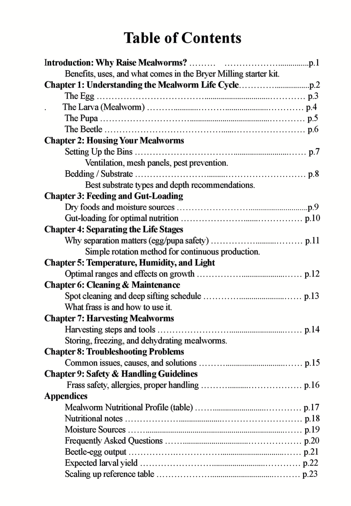 Mealworm Farm Starter Kit (with paperback instructional book) - Image 2