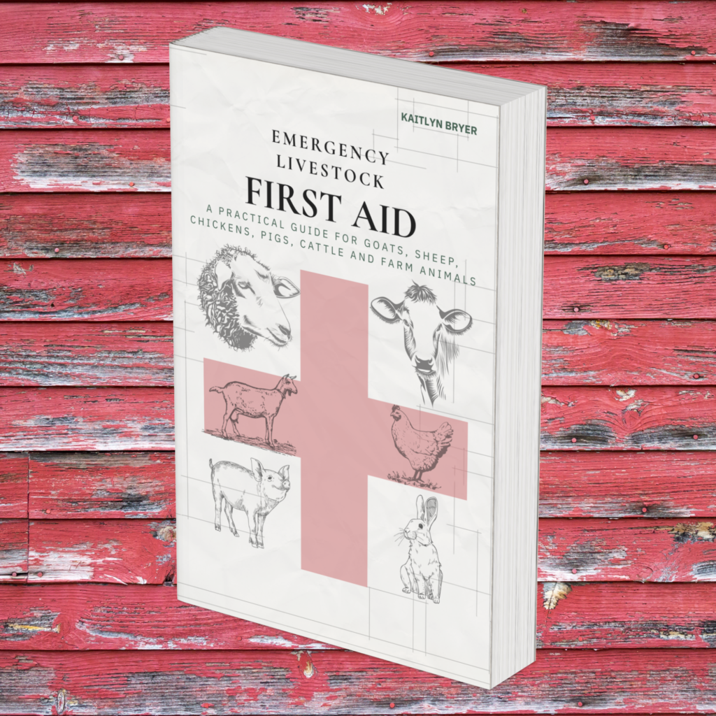 EMERGENCY LIVESTOCK FIRST AID (Paperback Signed Copy)